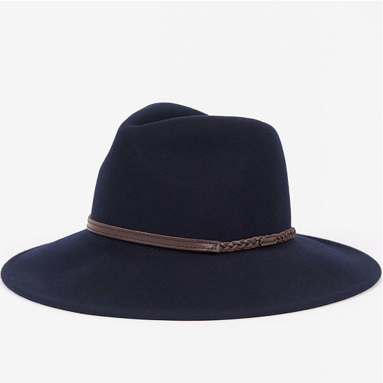 Barbour Tack Fedora Navy