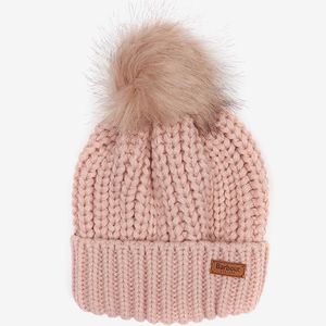 Barbour Saltburn Beanie - Pink