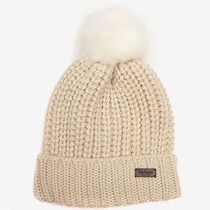 Barbour Saltburn Beanie - Pearl