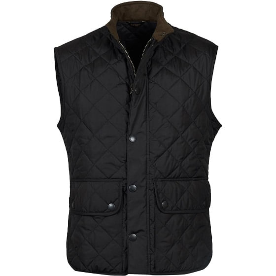 Mens black on sale barbour gilet