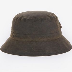 Barbour Wax Sports Hat - Olive/Olive Night