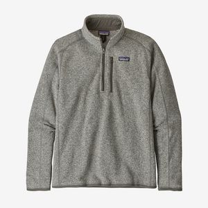 Patagonia Men's Better Sweater® 1/4 Zip Fleece - Stonewash