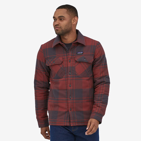 M Insltd Fjord Flannel Shirt Red