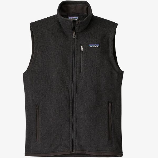 Mens retro pile clearance vest