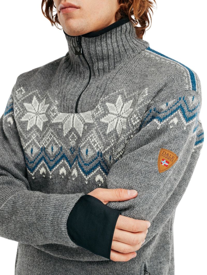 Dale-of-Norway-Men-s-Fongen-Weatherproof-Sweater-Norwegian-Wool---Smoke-Offwhite-Indigo-Charcoal