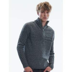 Dale of Norway Men's Vegvisir Sweater Norwegian Wool - Smoke