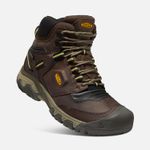 Keen-Men-s-Ridge-Flex-Waterproof-Boot---Coffee-Bean-Keen-Yellow