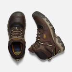 Keen-Men-s-Ridge-Flex-Waterproof-Boot---Coffee-Bean-Keen-Yellow