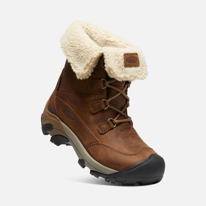 Keen-Women-s-Betty-Waterproof-Short-Boot---Brown-Shitake