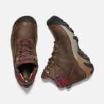 Keen-Men-s-Men-s-Targhee-II-Winter-Waterproof-Boot---Dark-Earth-Red-Plaid