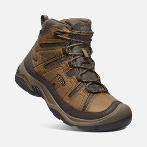 Keen Men's Circadia Waterproof Boot - Bison/Brindle