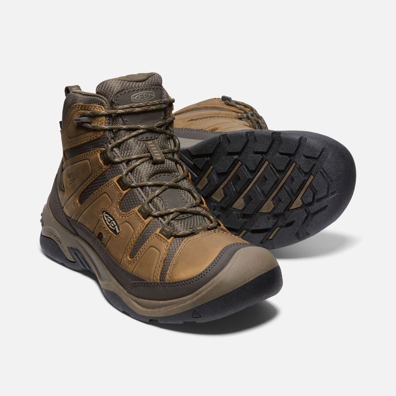 Keen-Men-s-Circadia-Waterproof-Boot---Bison-Brindle