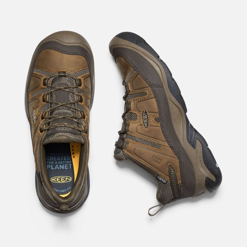 Keen-Men-s-Circadia-Waterproof-Shoe---Shitake-Brindle