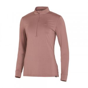 Schockemohle Sports Women's Winter Page Long Sleeve 1/2 Zip Top - Rose Taupe