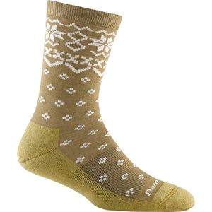 Darn Tough Women's Shetland Crew Light with Cushioning - Honey