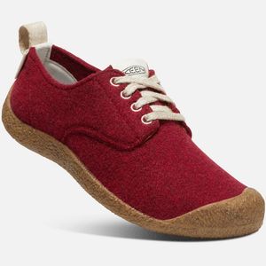 Keen Women's Mosey Derby Shoes - Red Felt/Birch