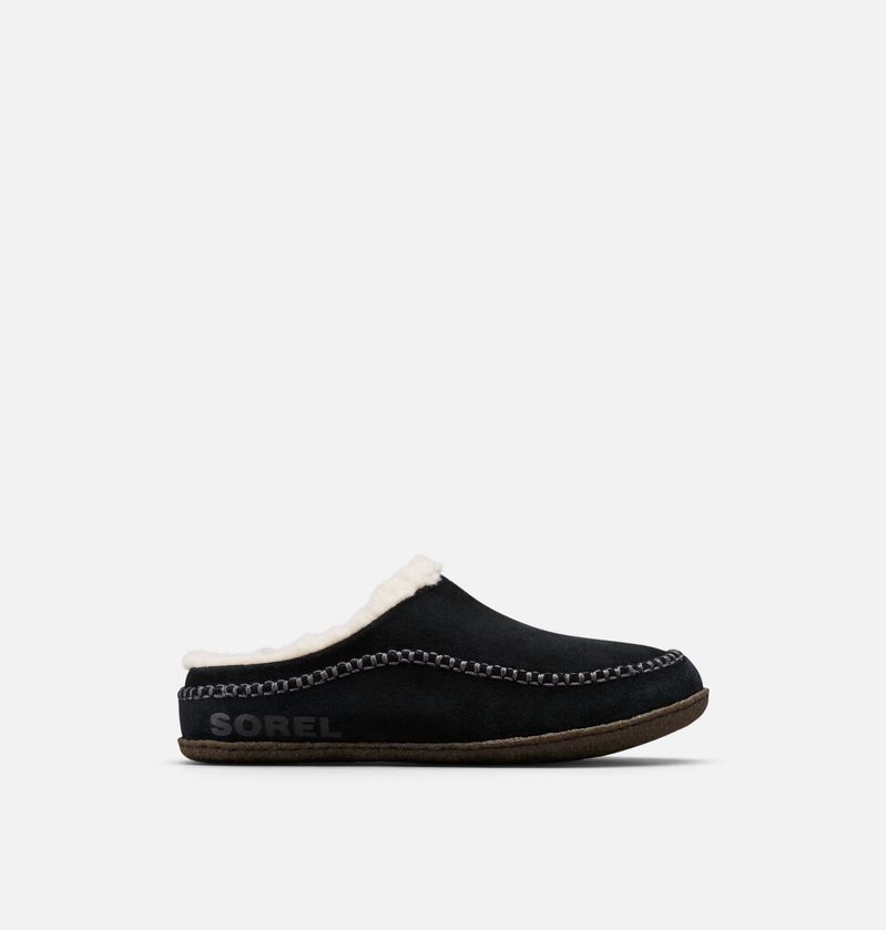 Sorel-Men-s-Falcon-Ridge-II-Slippers---Black-Dark-Stone