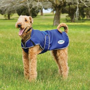 Weatherbeeta Premiere Free Dog Parka - Blue/Grey/White