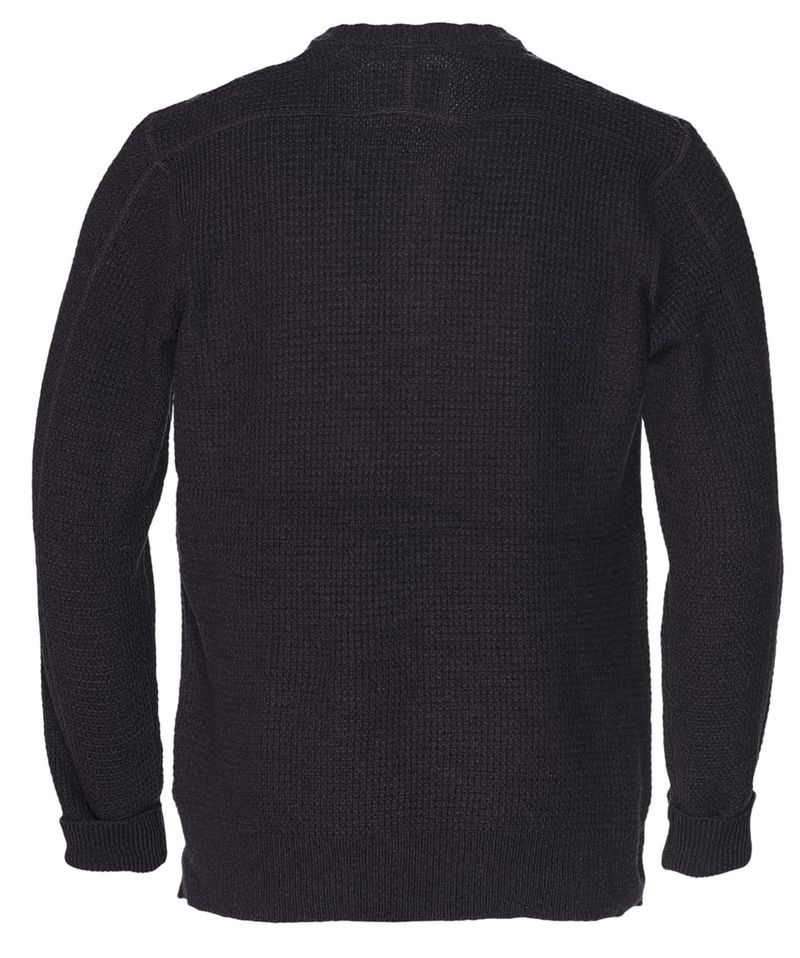 Schott-SW1611-Button-Henley-Sweater---Black