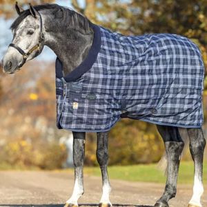Rhino® 250g Original Stable Blanket with Vari-Layer - Navy Check/Indigo
