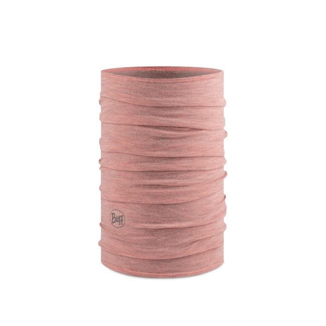 Buff-Unisex-Merino-Midweight-Neckwear---Rosewood-Melange