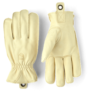 Hestra Men's Ecocuir Unlined 5-finger Glove - Natural Brown