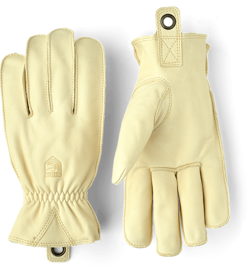 Hestra-Men-s-Ecocuir-Unlined-5-finger-Glove---Natural-Brown