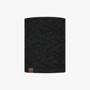 Buff Caryn Knitted & Fleece Neckwarmer - Graphite