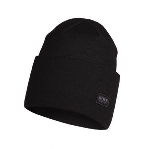 Buff Unisex Niels Knitted Beanie - Black