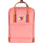 Fjallraven-Kanken-Backpack---Pink-Rainbow-Pattern