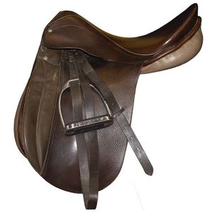Used Satterei Beim Kloster Saddle 17"  - Brown