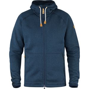 Fjallraven Men's Ovik Fleece Hoodie - Navy