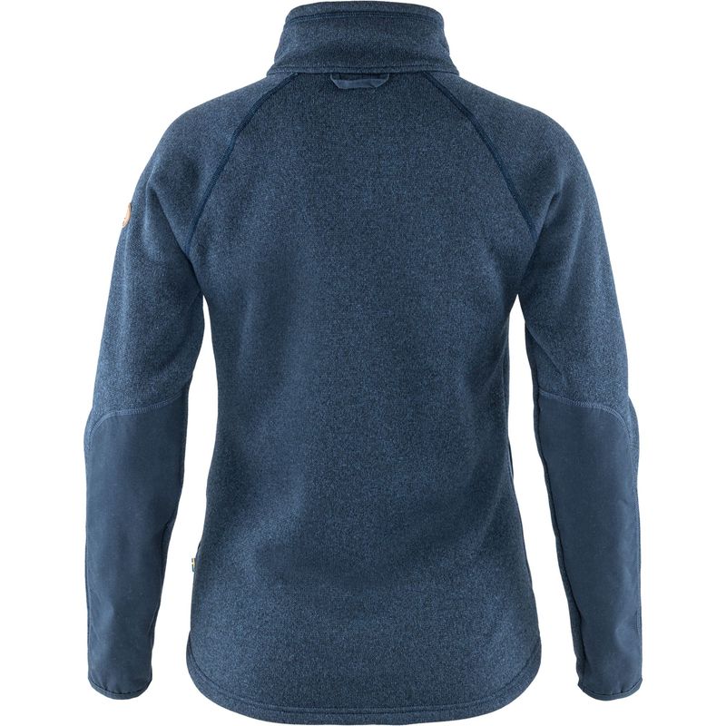 Fjallraven-Women-s-Ovik-Fleece-Zip-Sweater---Navy