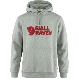 Fjallraven Men's Logo Hoodie - Grey Melange