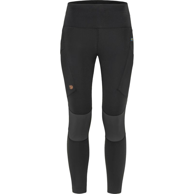 Fjallraven-Women-s-Abisko-Trek-Tights-Pro---Black-Iron-Grey