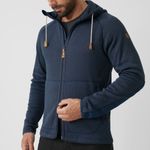 Fjallraven-Men-s-Ovik-Fleece-Hoodie---Navy