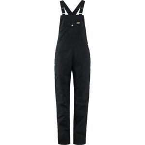 Fjallraven Women's Vardag Dungaree Trousers - Black