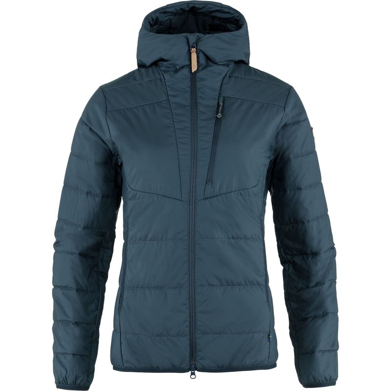 W Keb Padded Hoodie Mountain B Blue