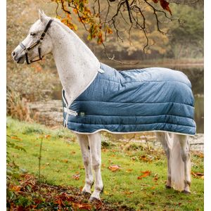 Horseware Eco Liner (300g Heavy) - Teal Eco Print/Grey