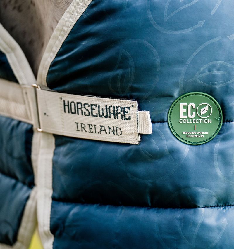 Horseware-Eco-Liner--400g-Heavy----Teal-Eco-Print-Grey