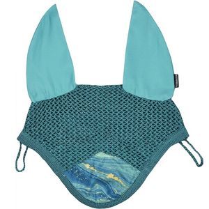 Weatherbeeta Prime Marble Bonnet - Blue/Orange