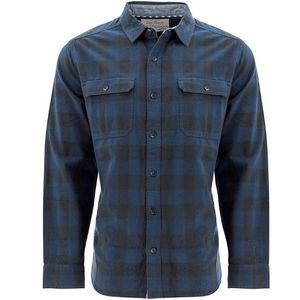 Old Ranch Men's Zion Long Sleeve Shirt - Midnight