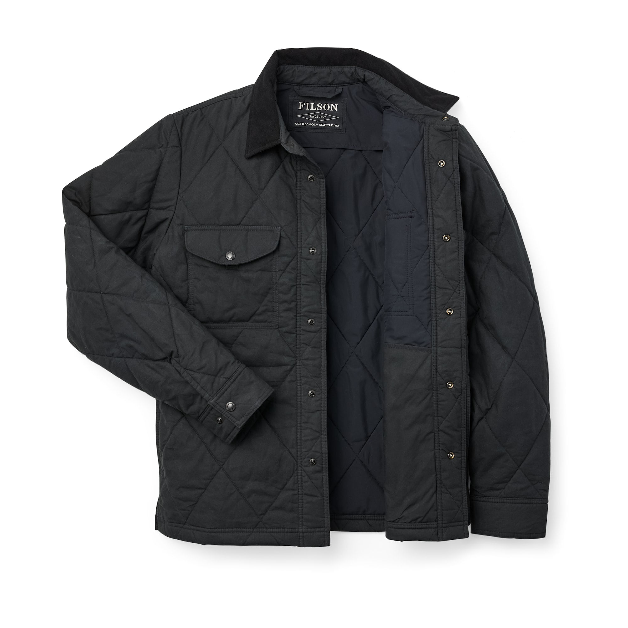 Hyder Quilted Jacket Blk Black - Welcome to Apple Saddlery |  www.applesaddlery.com | Family Owned Since 1972