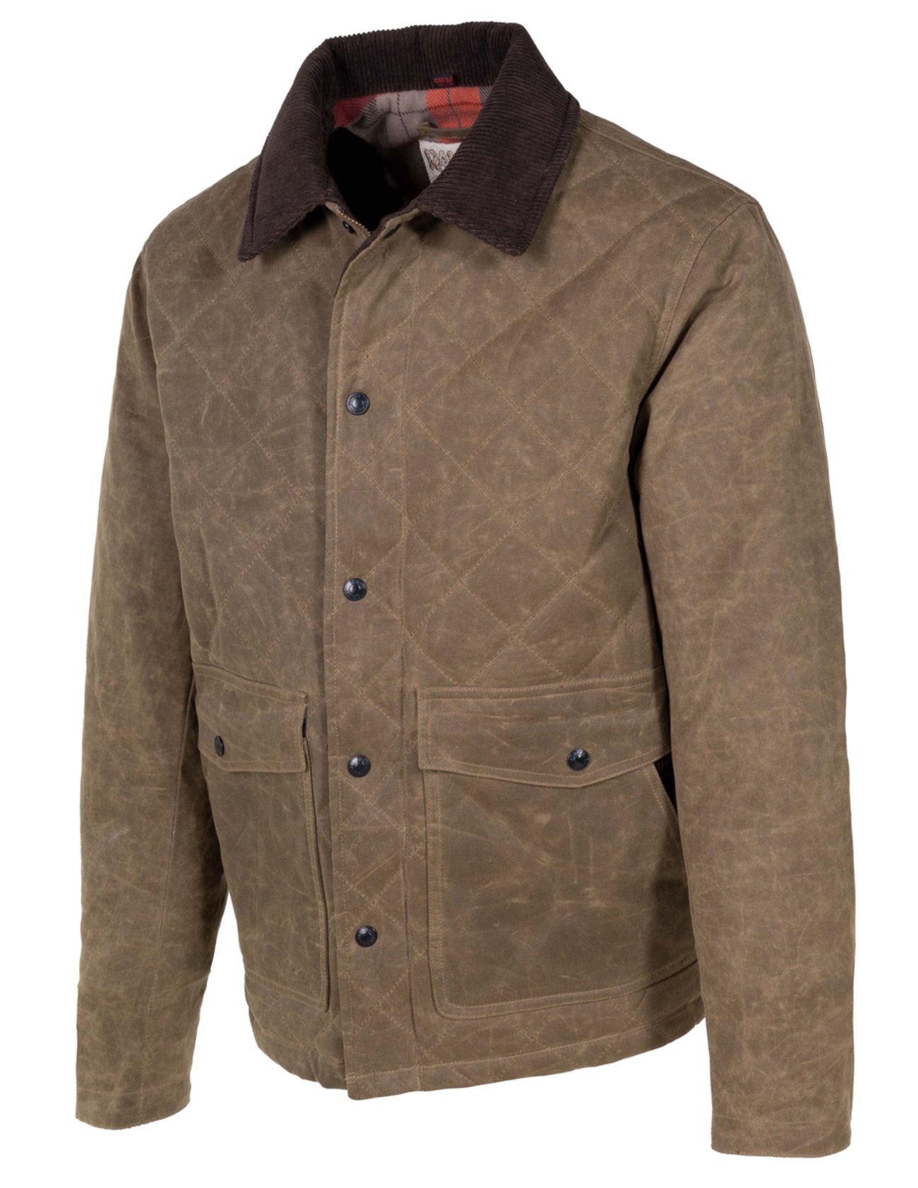 Cotton khaki outlet jacket