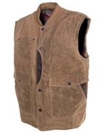 Schott-8240V-Men-s-Waxed-Cotton-Hunting-Vest---Khaki