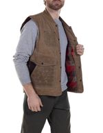 Schott-8240V-Men-s-Waxed-Cotton-Hunting-Vest---Khaki