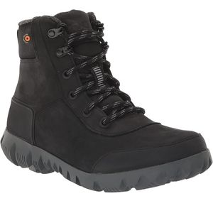 Bogs Men's Arcata Urban Mid Leather Boot - Black