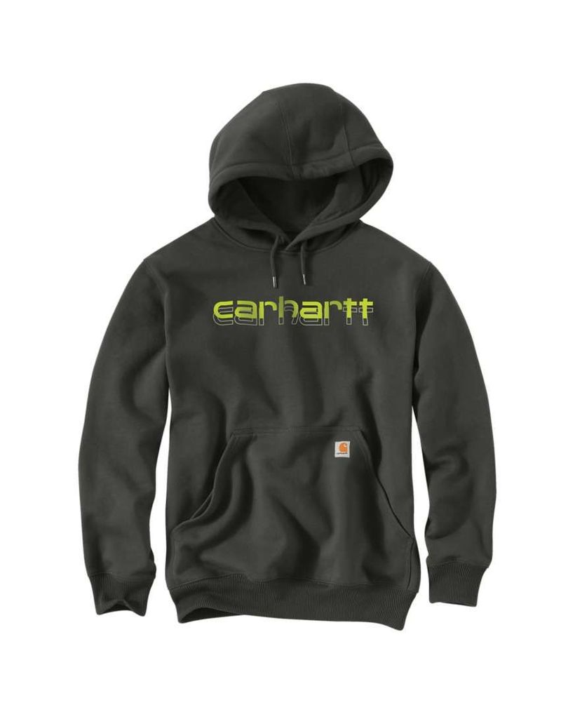 Carhartt Women's Relaxed Fit Midweight Full-Zip Sweatshirt - Black