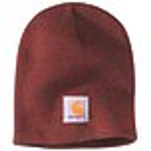 Carhartt Unisex Acrylic Knit Beanie - Chilli Pepper/Dark Brown