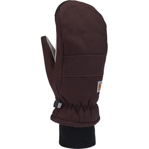 Carhartt Women's Synthetic Leather Knit Cuff Mitt - Blackberry